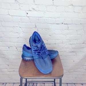 Adidas Tubular Radial Running Shoes, Navy Blue